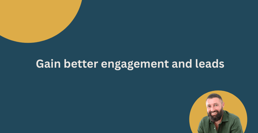 Tips for small accounts to gain better engagement and leads